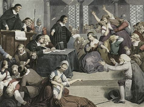 Historic Salem witch trials interactive